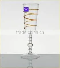 Glass Stemmed Goblet