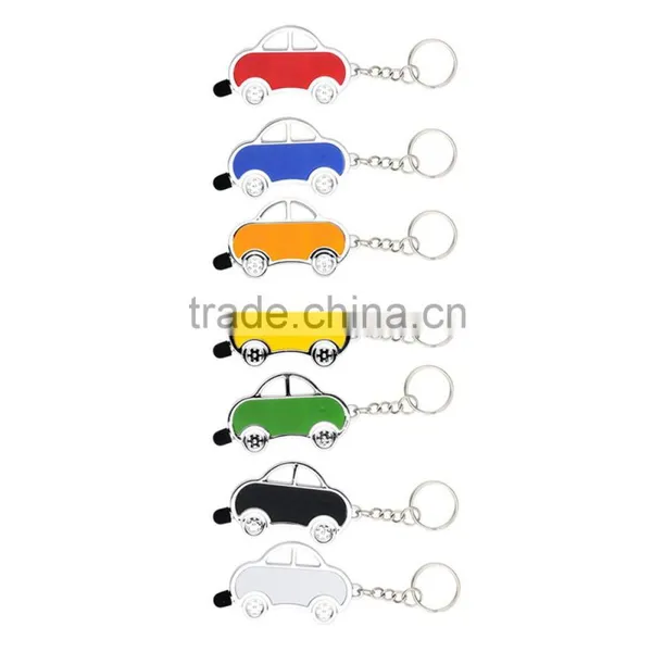 Small Mini Car Shape Keychain Touch Screen Stylus Pen for Mobile Phone , Small Gifts