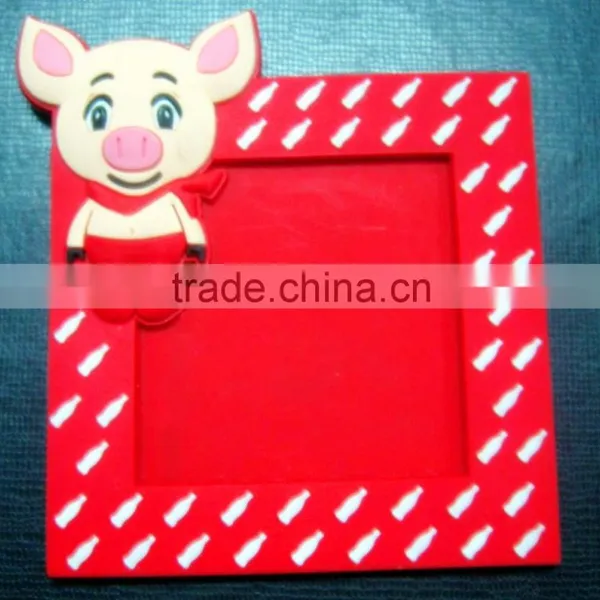 Lovely Animal Silicone/ Soft Pvc / Plastic Photo/picture Frames With Writing photo-3