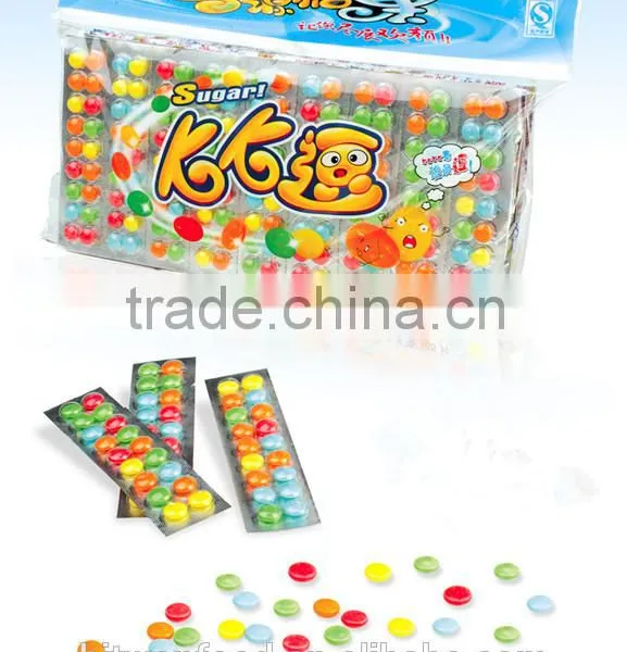 Hit Won Milk Beans Candy Tablet Candy Pressed Colorful Candy
