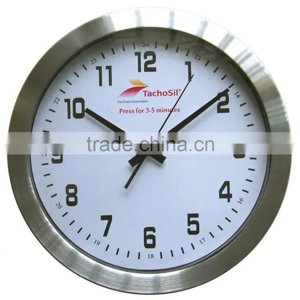 14 Inch Quartz Aluminum Wall Clock photo-2