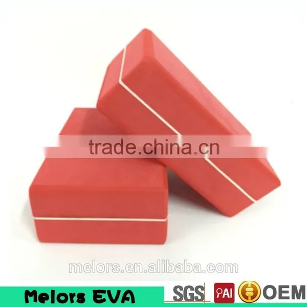 Melors Wholesale Yoga Block Eva Yoga Brick /block Organic Bamboo Yoga Block in Standard Size Strong and Hard photo-3