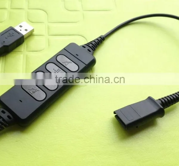 Professional Monaural Call Center Telephone Headset With RJ11/USB Jack, QD Included photo-4