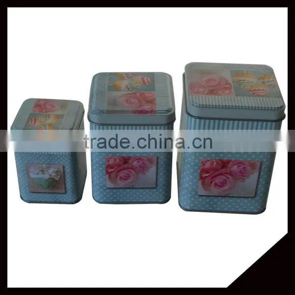 Hot Sale Rectangle New Design Biscuit Customized Size Tin Box Wholesale photo-3