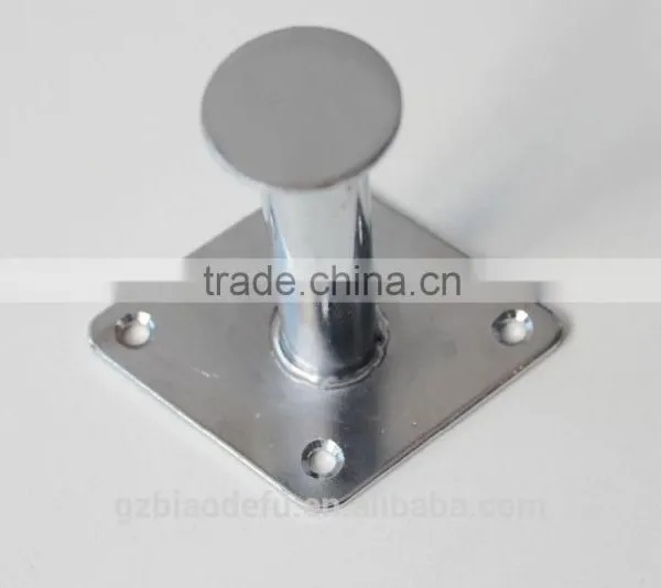 Chrome Wall-mounted Metal Wall Hook photo-4