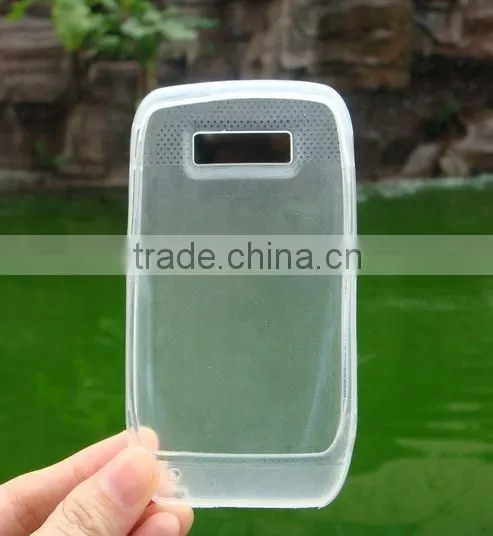 Transparent Resin Soft Skin Case for Nokia E71