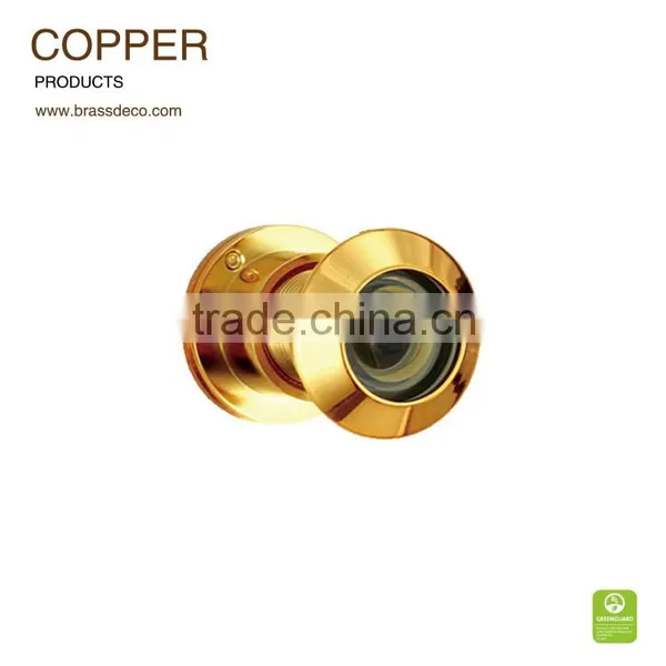 China supplier copper door viewer CE01 3G with gold plated