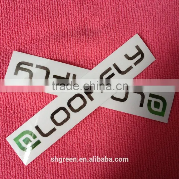 Eco-friendly Transparent Plastic Vinyl Sticker for Garment photo-4