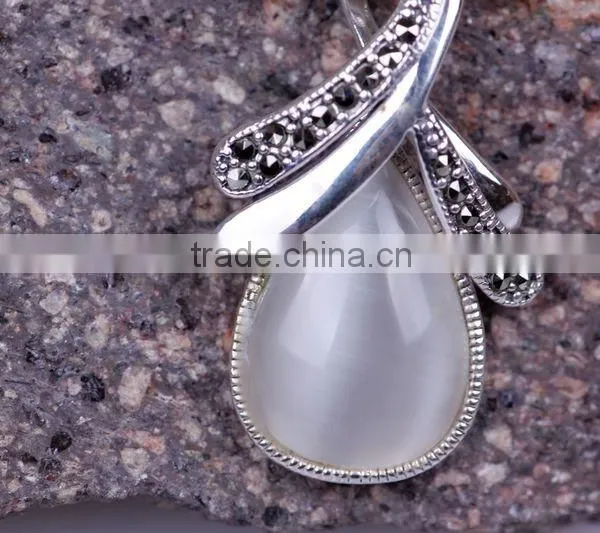 Australian Opal Jewelry 925 Silver Pendant Thailand Jewelry Manufacturer photo-4