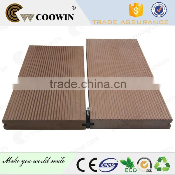 Eco - Friendly WPC Deck Flooring For Courtyard and Stepping / Anti Slip Decking photo-5