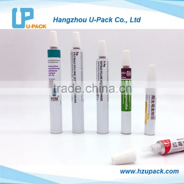 Free Ready Sample 11-19mm Plastic Needle Nose Aluminum Tube for Cosmetic and Ointment Packaging photo-2
