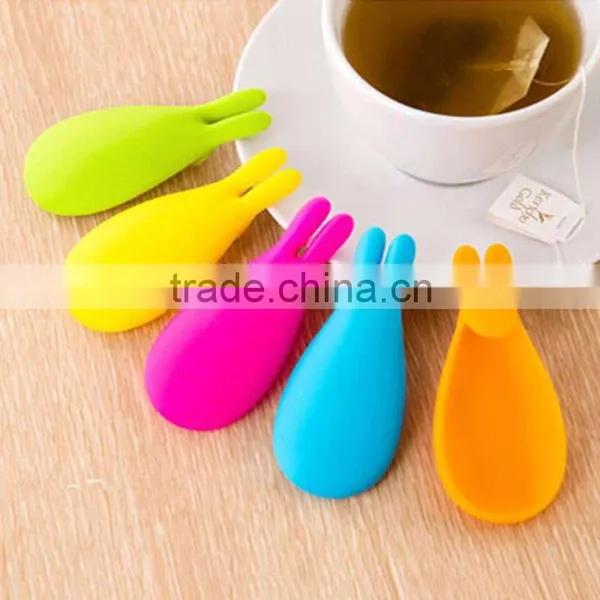 Heat Resistant FDA Grade Silicone Custom Tea Bag Holder photo-5
