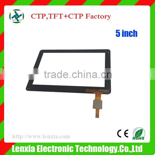 Standard or Custom 1.4'', 1.77'', 2'', 2.8'' ,3.5'', 4.3'', 5'', 7'', 10.1'' Capacitive Touch Screen Panel photo-4