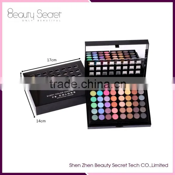 78 Color Cosmetics Makeup Set Eyeshadow+Eyebrow Powder+Blusher+Concealer photo-2