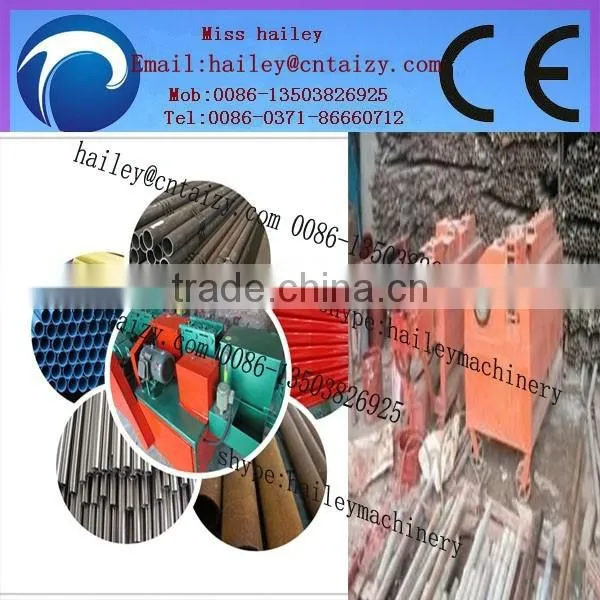Professional and Have Patent Steel Pipe Rust Removing Straightening and Planting Machine photo-6