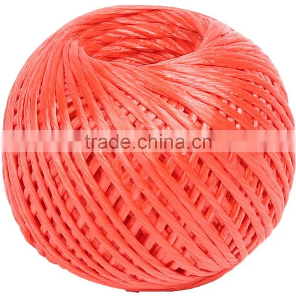 1.5 Mm/2mm PP Split Film Twine for Agricultural Baler Twine