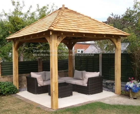 Luxury Wooden Spa Gazebo photo-5