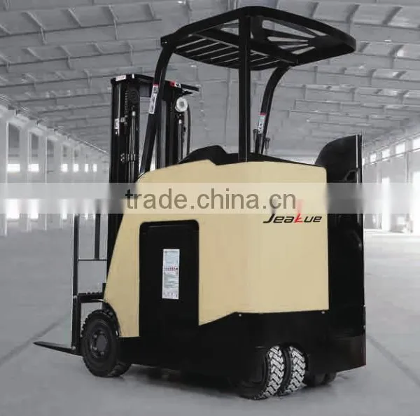 2017 New Product 1.6T Stand One AC Motor 1600kg Three Wheels Electric Forklift photo-6