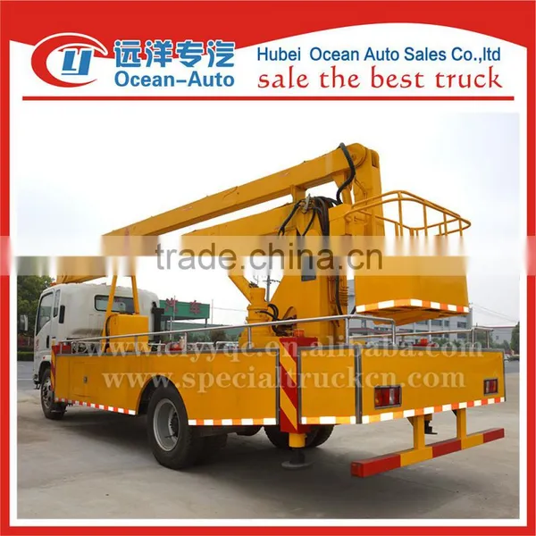 Sinotruk Chassis Driving Type 4x2 20 Meters Aerial Platform Vehicle photo-4