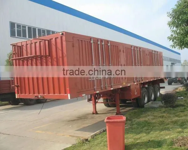 3axles Cargo Box Trailer