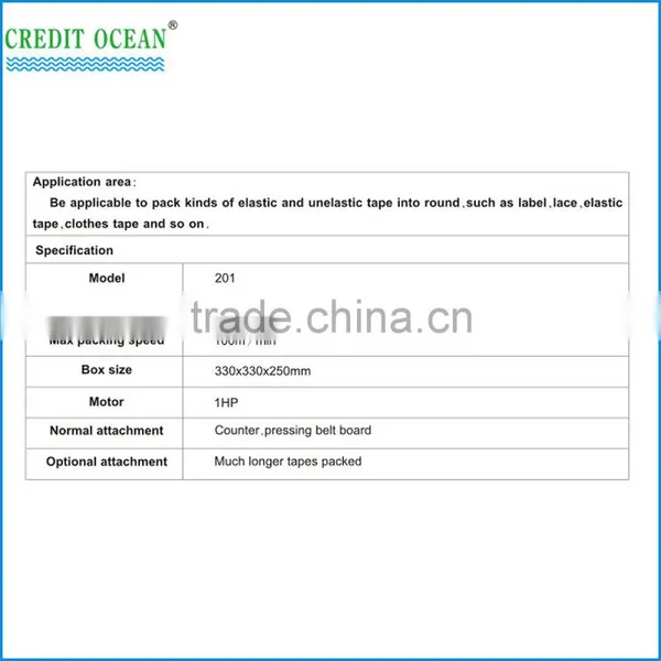 Credit Ocean Ribbon Horizontal Packing Machines photo-3