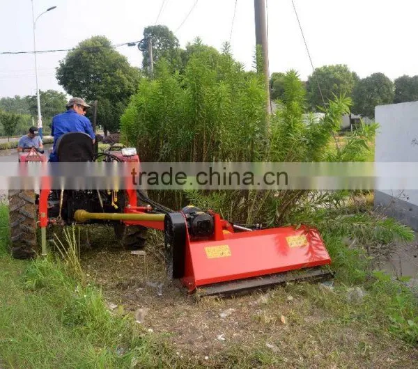 Hot Sale Top Quality Tractor PTO Use Hydraulic Operating Adjust Arm Side Verge Flail Grass Lawn Mower With CE Cetification photo-3