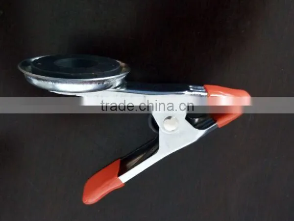 A Shape Round Magnetic Metal Clamp Pinch Cock With Rubber Coated photo-2