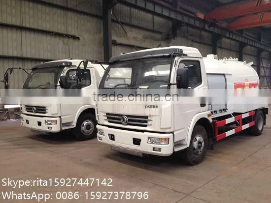 Factory Supply LPG Filling Truck 5m3 LPG Bowser Truck photo-2