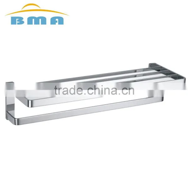 Bathroom Accessories Stainless Steel Wall Mounted Bathroom Towel Rack photo-2