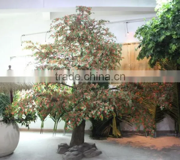 Newly and Fancy Design Hot Sale Artificial Wedding Tree Artificial Maple Tree Romantic and Poetic Artificial Red Maple Tree photo-4