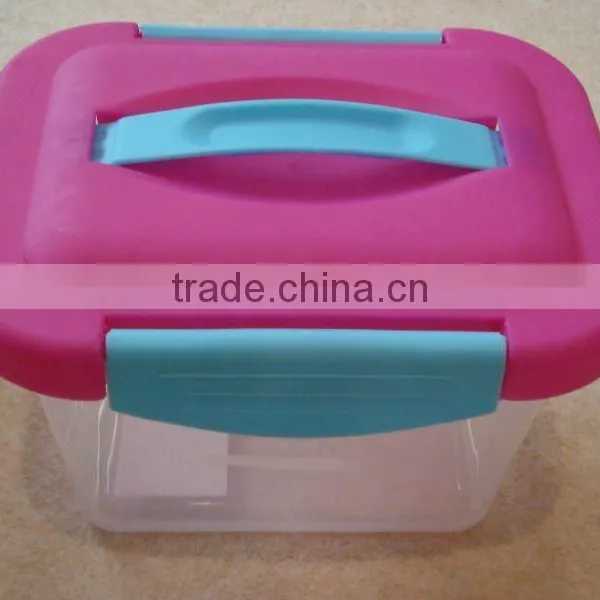 19.5cmx15cmx12.8cm Plastic Rectangular Storage Tool Box Set photo-2