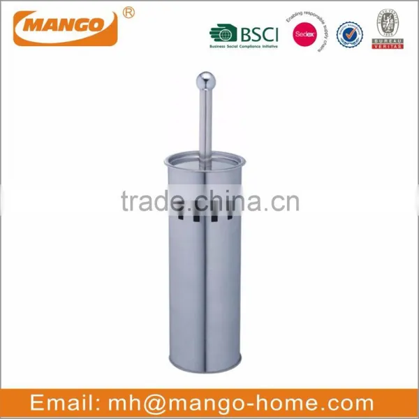Traditional Round Stainless Steel Toilet Paper Roll Holder photo-3