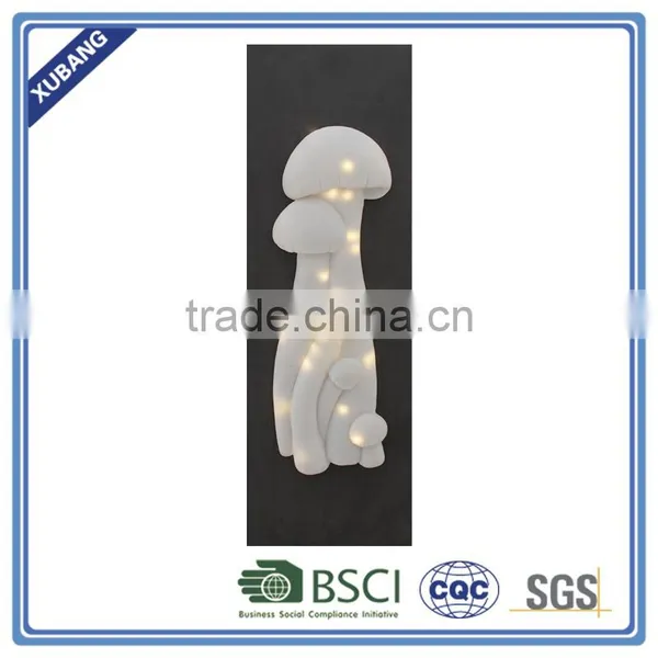Mushroom Wall Plaque With LED Lights for Home Decoration photo-5