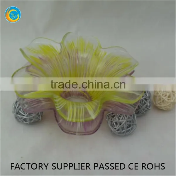 Cheap Glass Plate Flowers photo-3