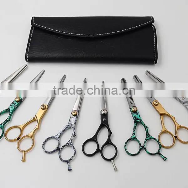 Best Hair Barber Scissors Kit With High Quality , Professional Hair Scissors Wholesale photo-5