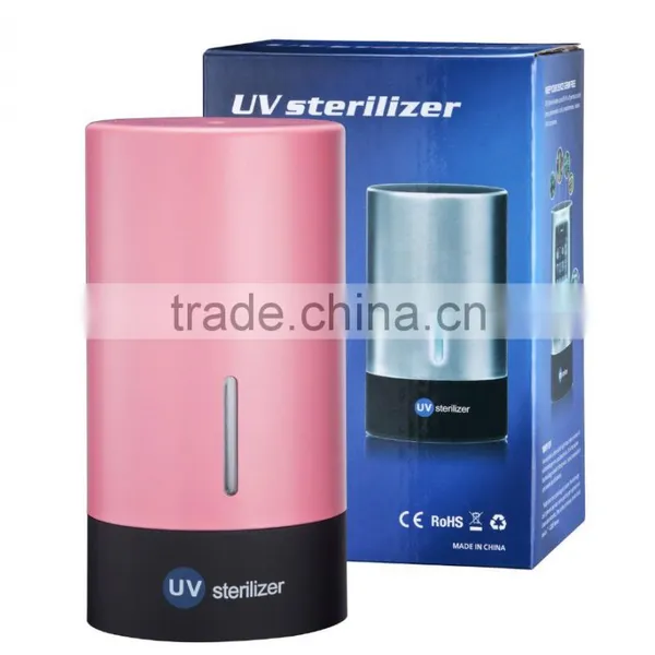 OEM Factory Price Multi-color Mobile Phone Disinfenctor Holder UV Sterilizer Headsets Sanitizer photo-3