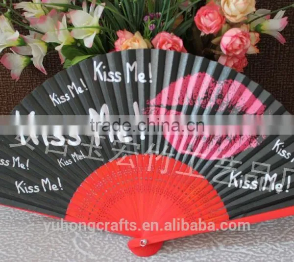 Japanese High Quality Bamboo Paper Fan photo-3
