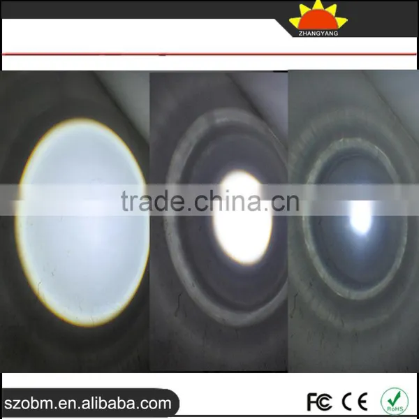 OEM XML-T6 LED 1000 Lumens 3 Mode Zoom Gold Ingot Shape LED Headlamp photo-6