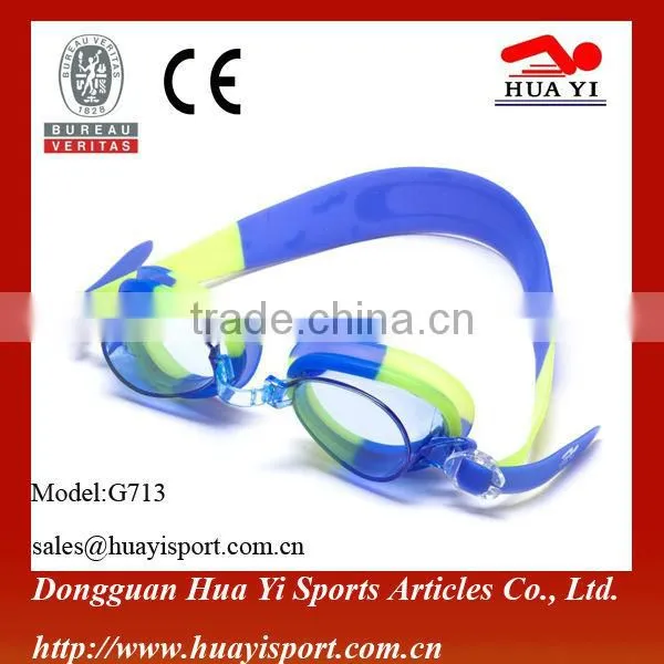 Wholesale Promotion Senior Wear-resistant Soft Strap Swim Goggles photo-4