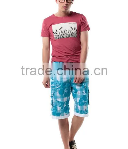 Wholesale Cheap All Kinds of Color Polyester Mens Beach Shorts photo-2