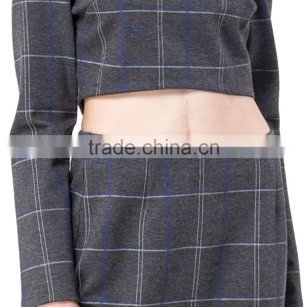 Domin Fashion Guangzhou Factory Ladies Crop Top Sets photo-2