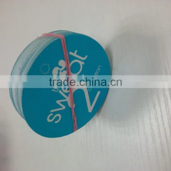 2016 Hot Sale High Quality Customized Cheap Coated Paper Hang Tags Swing Tags photo-4