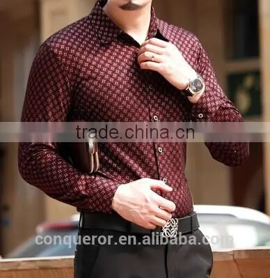 Fashion Shirt Slim Fit Shirt for Men BSRT0009 photo-2