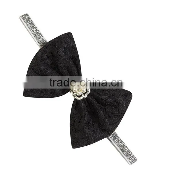 Cheap Custom Design Good Quality Wholesale Boutoque Fancy Flower Elastic Baby Hair Headband for Women photo-4