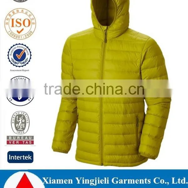 High Quality Outoor Ultralight Hoody Men Goose Down Jacket For Winters photo-6