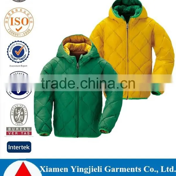 2016 New Design High Quality Custom Kids Padded Jacket For Winters photo-3