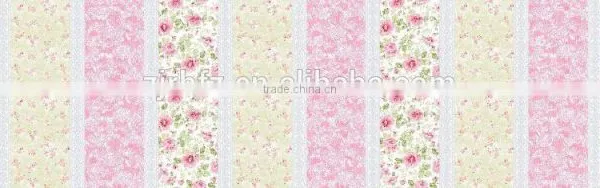 Flower Printed Polyester Brushed Fabric for Bed Sheet photo-3