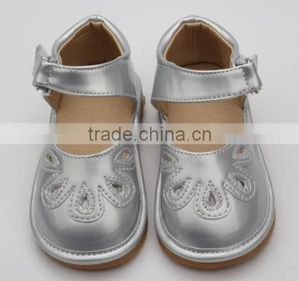 Colorful pu Leather Rubber Sole Child Shoes photo-2