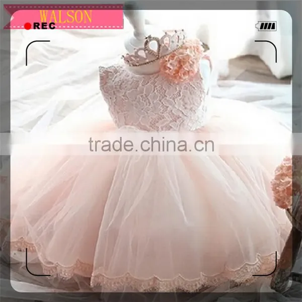 Children Clothing Walson Flower Girl Tutu Kids Girl Dress Clothes photo-5