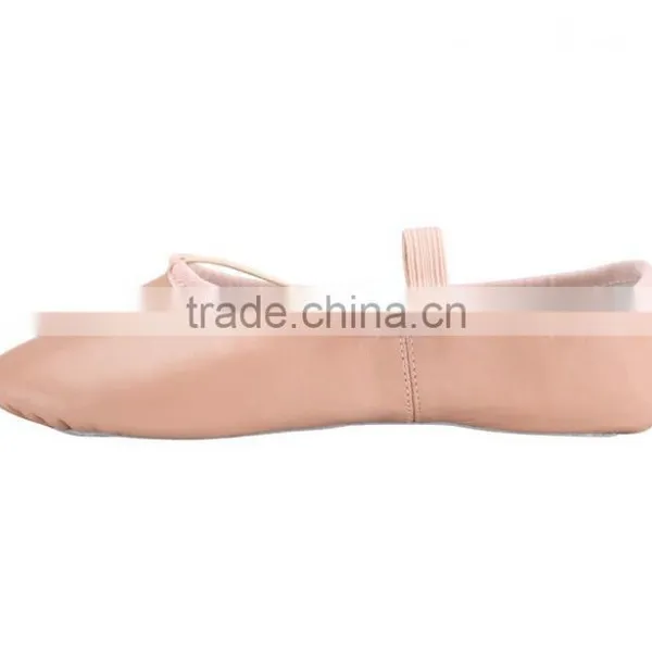 2015 New Style-genuine Leather Split Sole Ballet Shoes-soft Baby Dancing Shoes photo-2